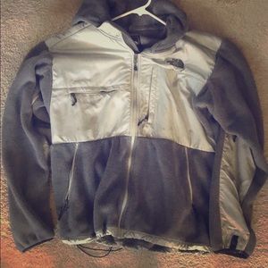 Northface Denali Grey Mens Large